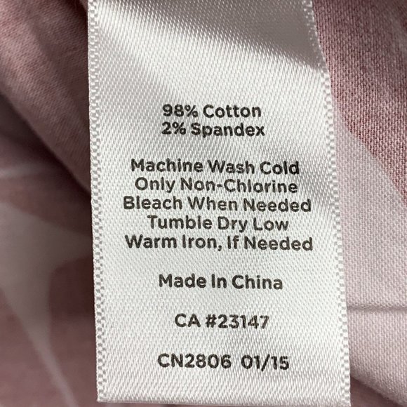 Talbots Petite 8 Red/White Pleated Skirt - Picture 9 of 9